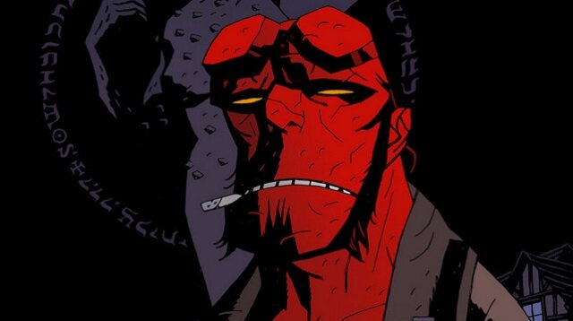 Фрагмент комикса «Хеллбой»