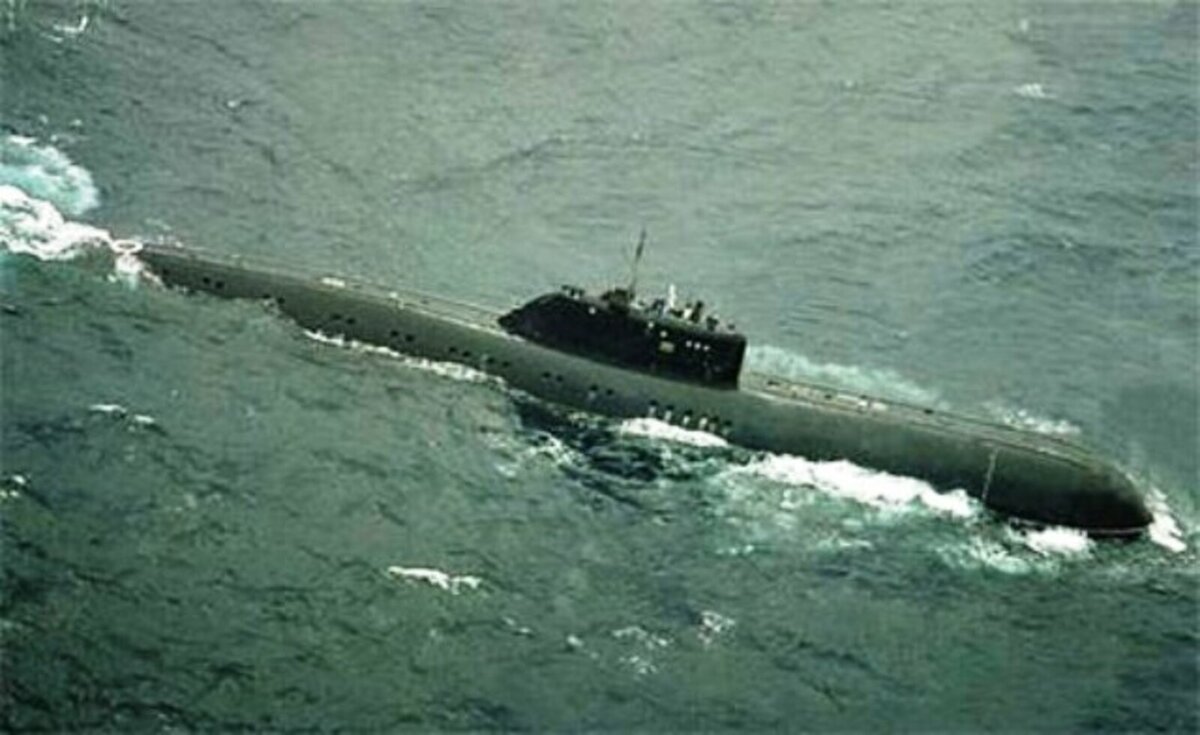  Атомная подводная лодка с крылатыми ракетами (проект 670М) Чайка Фото:«Электронная энциклопедия „Военная Россия"»