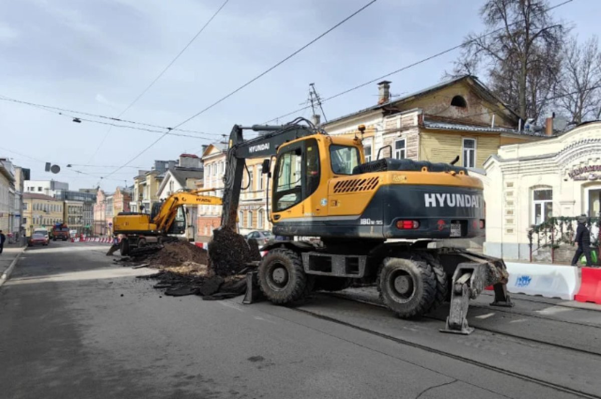 В Нижнем Новгороде начался ремонт трамвайных путей на Пискунова | АиФ – Нижний  Новгород | Дзен