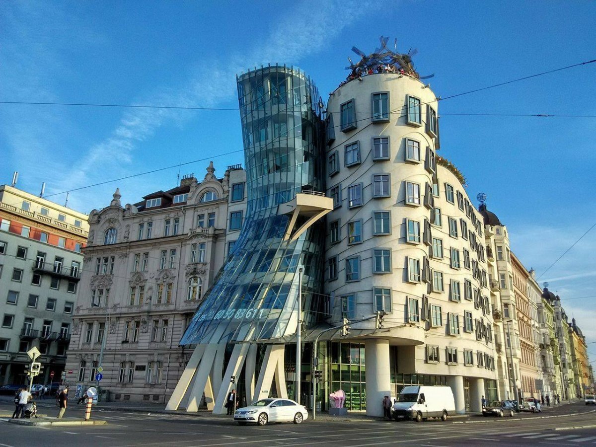 Великолепная Прага! Танцующий дом.