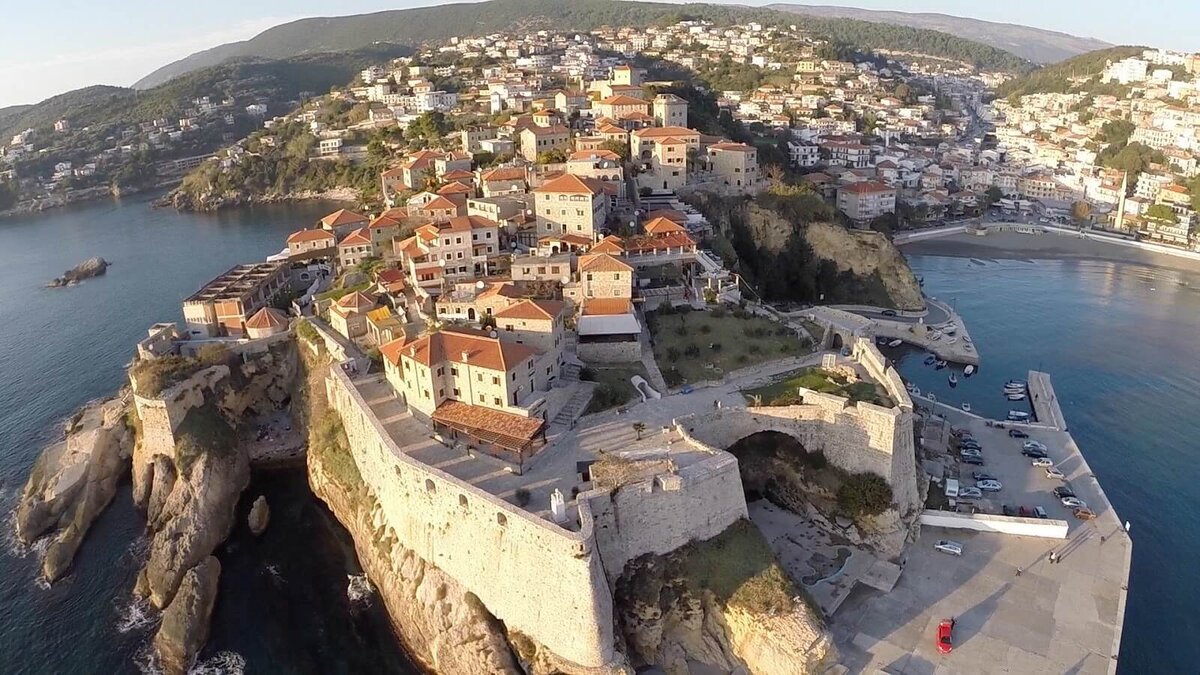 Вид на старый город Ульциня
