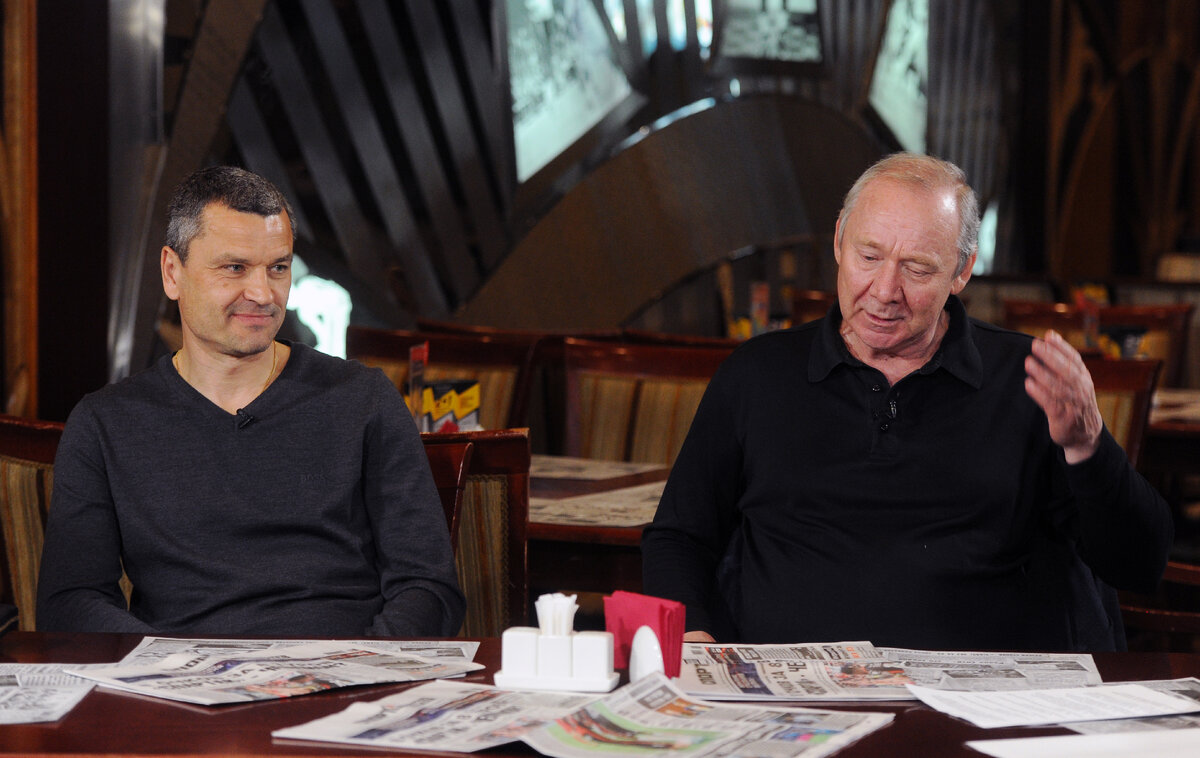 2017 год. Юрий Никифоров и Олег Романцев. Фото Александра Федорова, «СЭ»