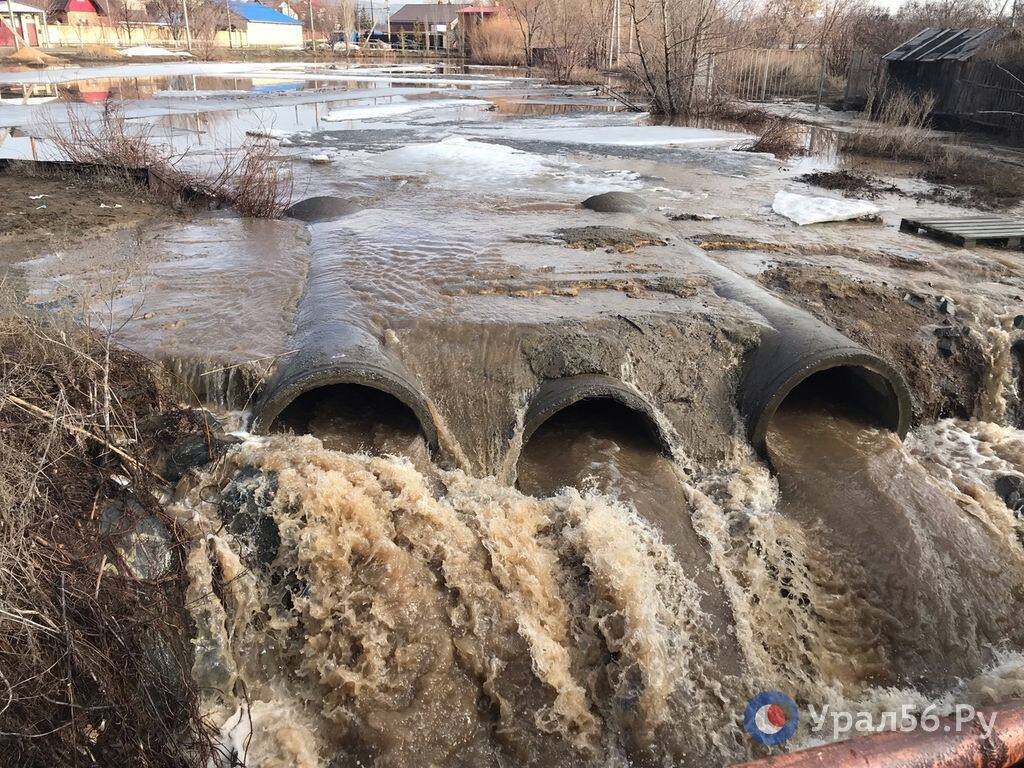 Новый прорыв дамбы в орске