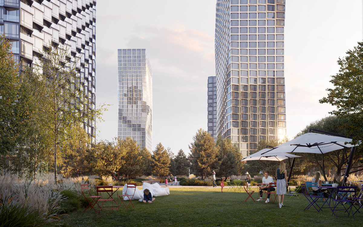 Тихий премиум-квартал HIGH LIFE