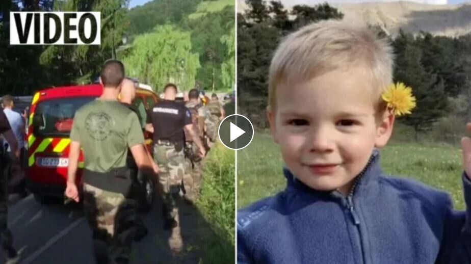 Леденящая душу история о пропавшем мальчике Эмиль (справа). Скрин обложки с таблоида The Sun.