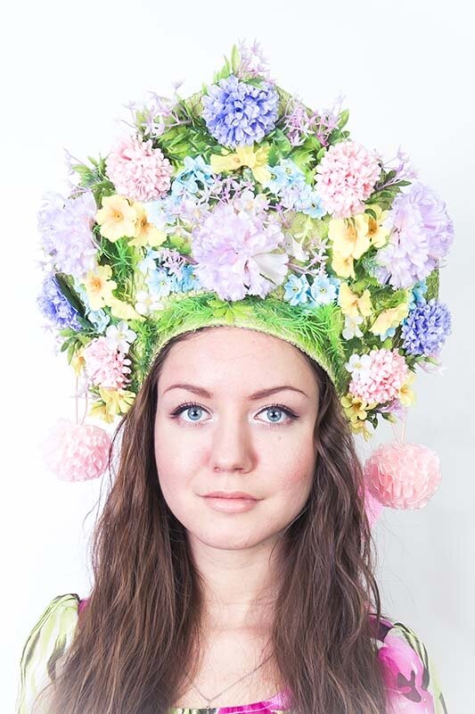 Кокошник "Весна"