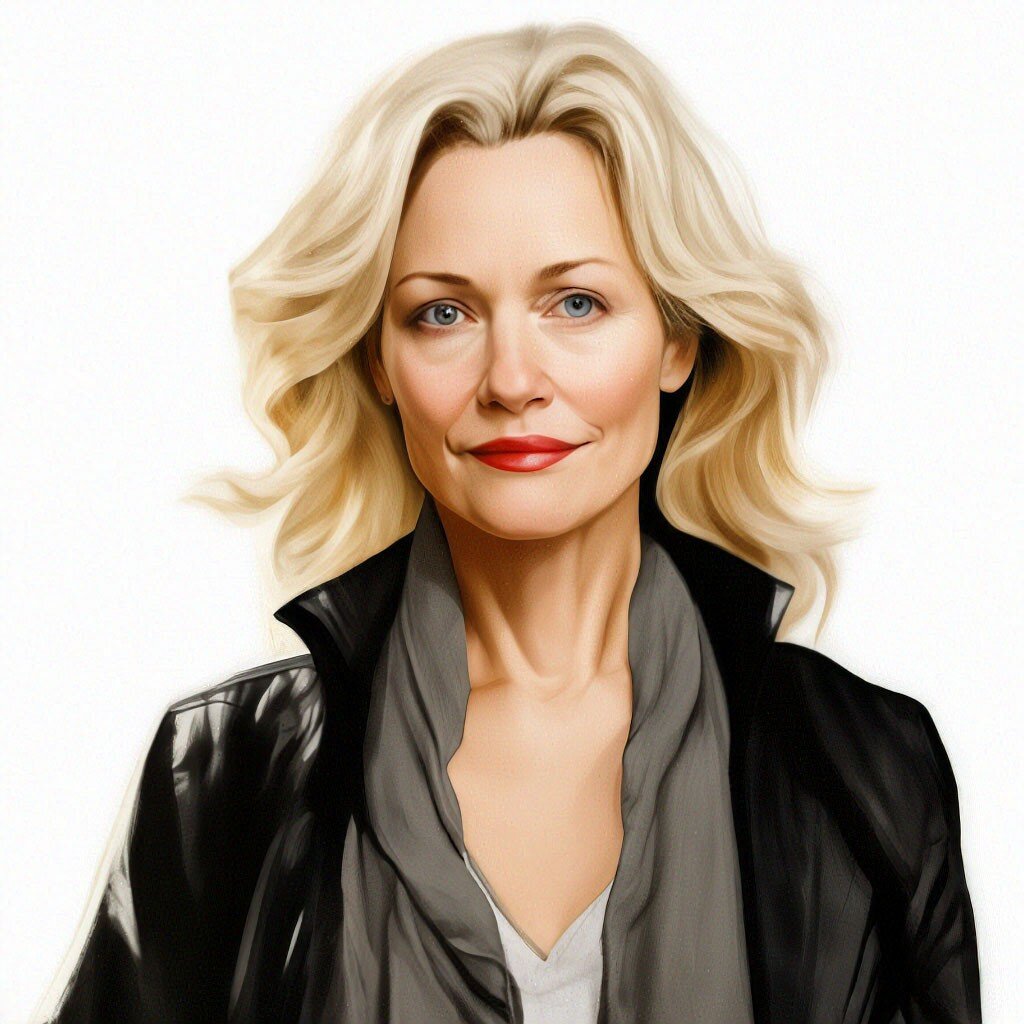 Так видит Шедеврум женщину средних лет