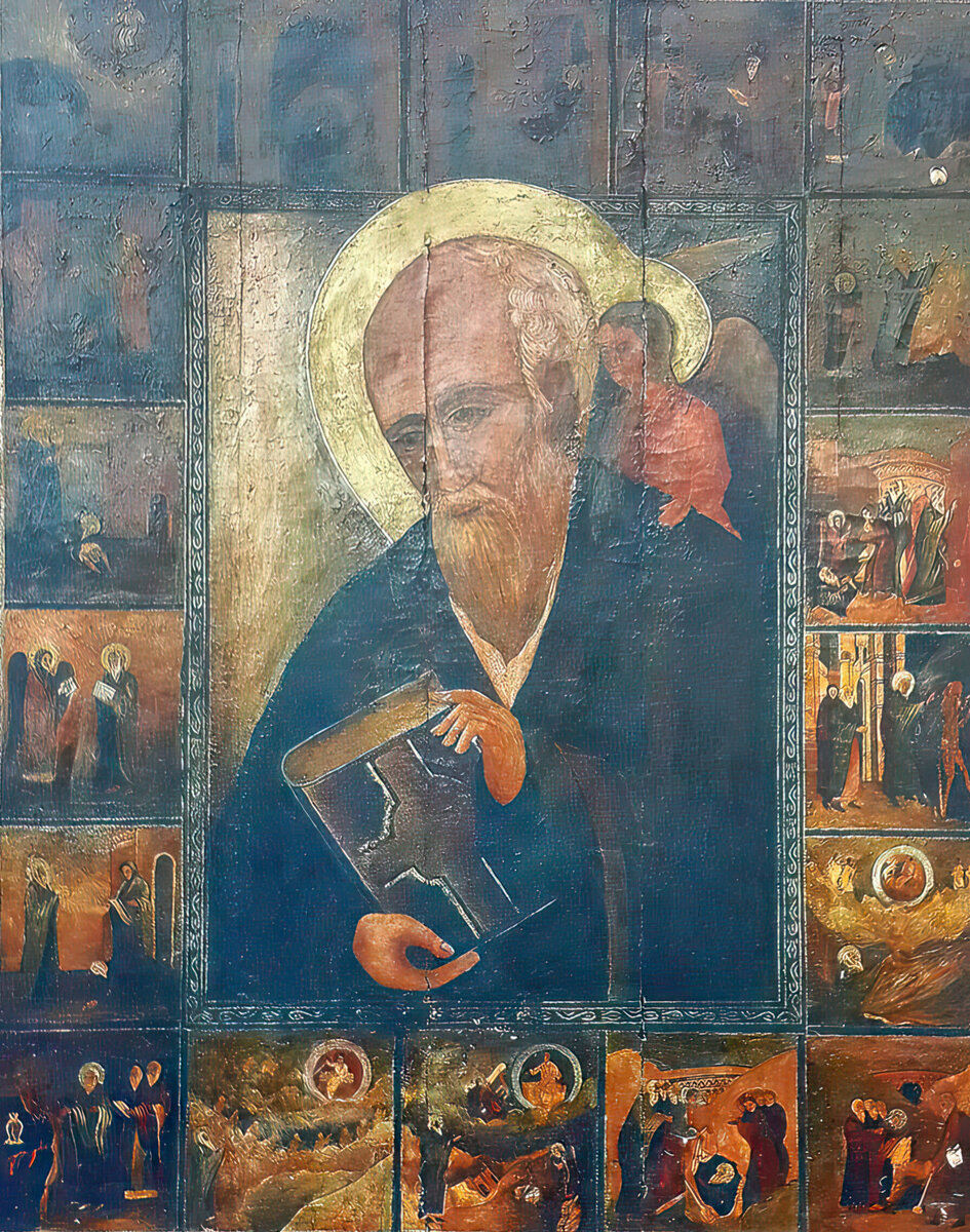 Икона святого апостола и евангелиста Иоанна Богослова