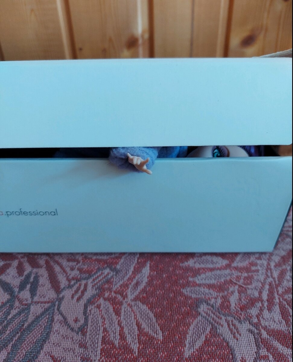 Кажется,  в коробке кто-то есть