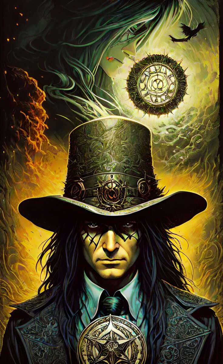 Маг, как и любой человек Силы, должен уметь защищаться во сне (нейросеть Dream by WOMBO)