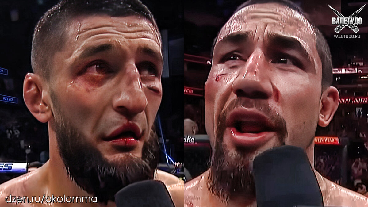 Хамзат Чимаев и Роберт Уиттакер | valetudo.ru 