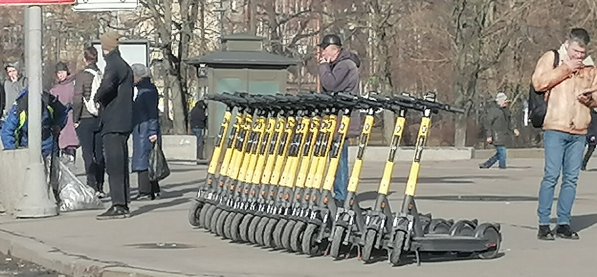 48 тысяч электроубийц выкатили на тротуары Санкт-Петербурга