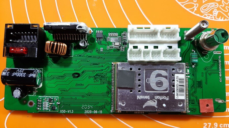 Системная плата магнитолы