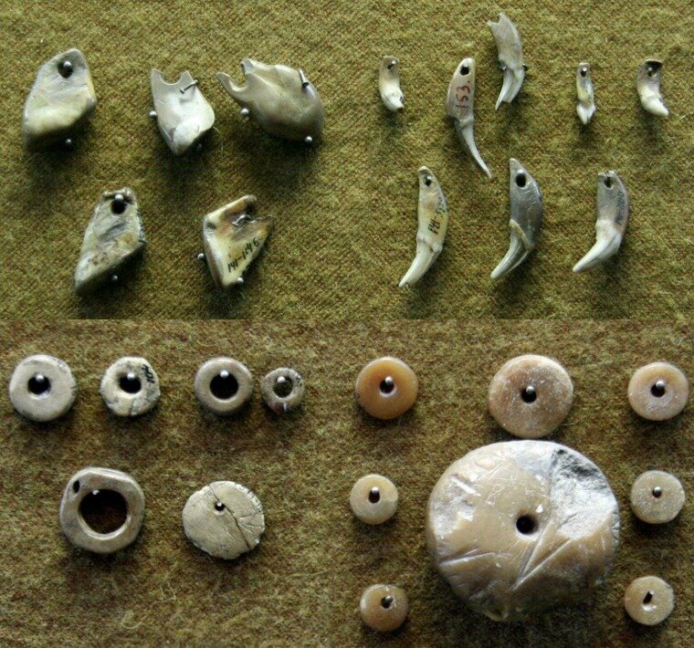 «Бусины и подвески». Афонтова гора
