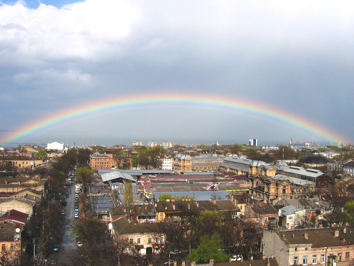 Панорама города