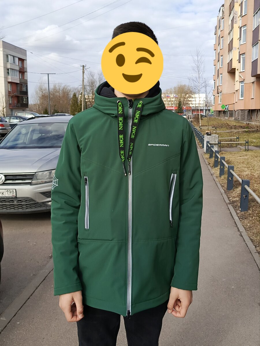 Куртка из софтшелла. Размер 48