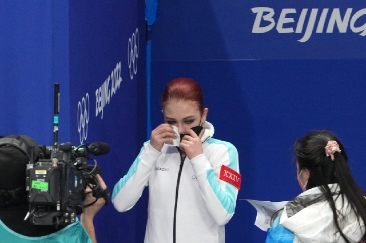    Слуцкая: фигуристку Трусову нужно было спрятать во время срыва на ОИ