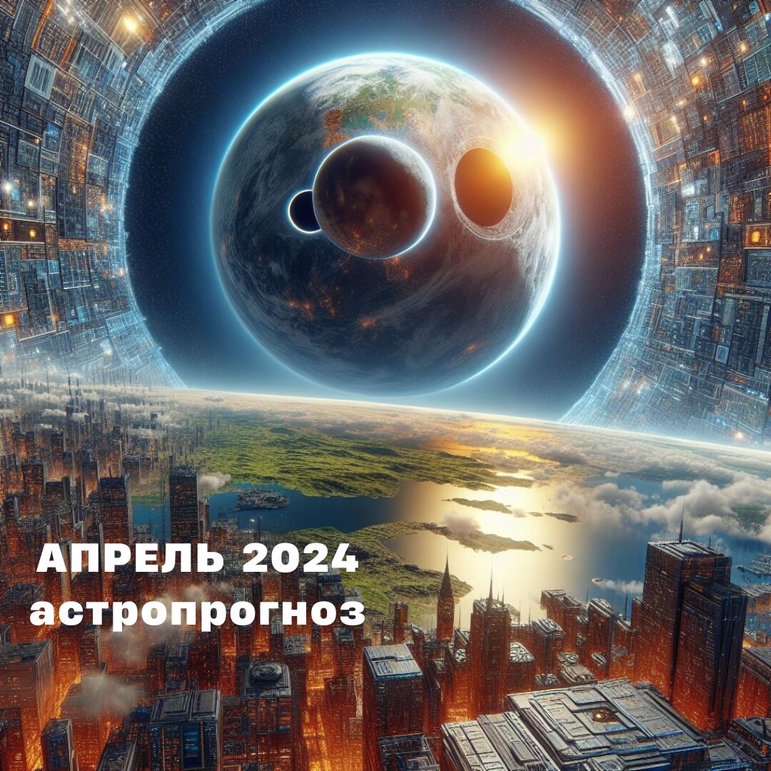 Астропрогноз на Апрель 2024 год. Астролог Екатерина Юдина 