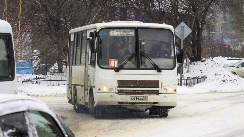     Автобусы в Барнауле, автобус №41. Анна Зайкова.