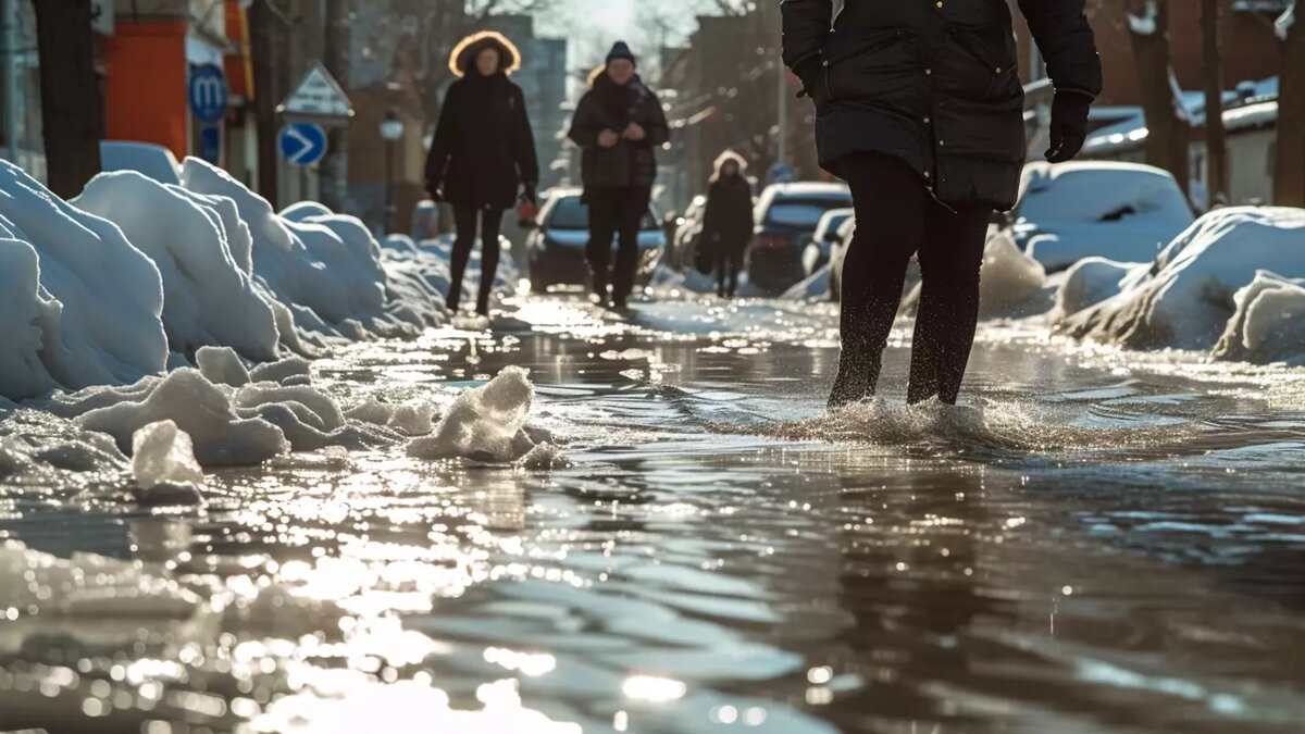 Власти добились своего. Заваленные сугробами города в ХМАО начали тонуть |  muksun.fm | Дзен