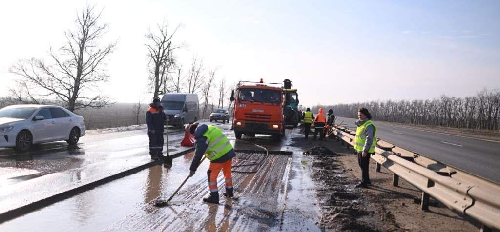 Ремонт дорожного полотна