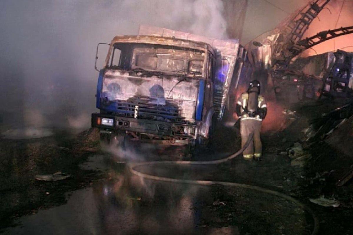    В Ростове пожар на левом берегу Дона полностью потушили почти за три часа