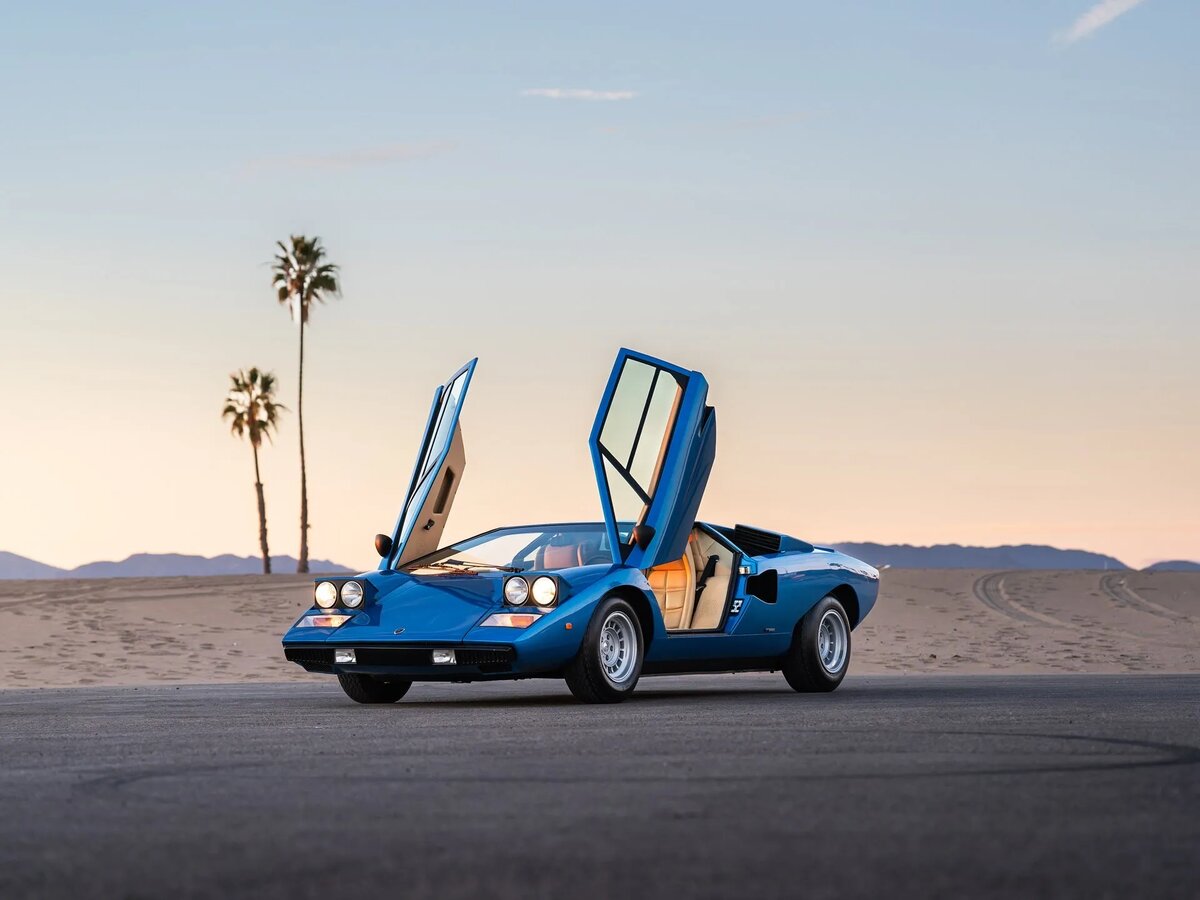 Ранний Lamborghini Countach LP 400 "Periscopio" 1976