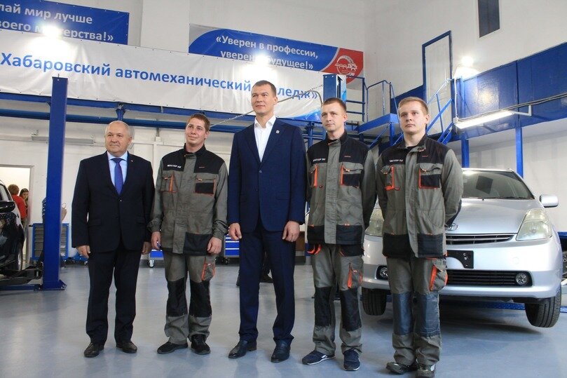     Торжественное открытие новых мастерских колледжа