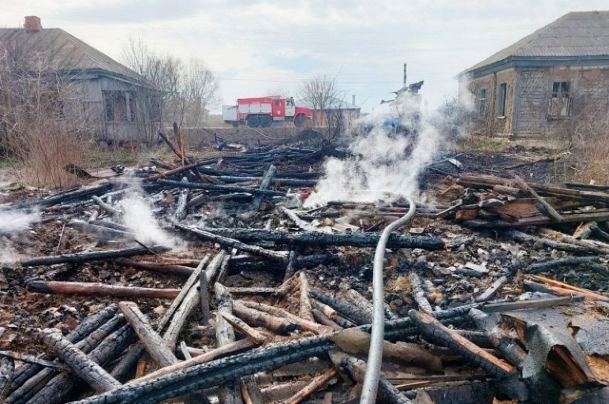    Виновнику пожара в воронежском селе грозит штраф до 60 тысяч рублей