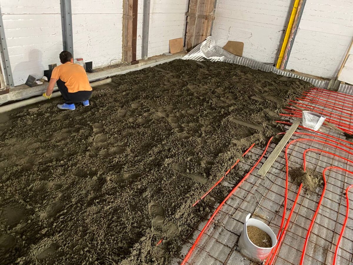 Теплый пол и стяжка: как правильно совместить технологии