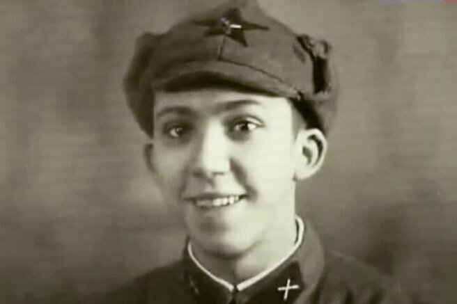 Юрий Никулин в молодости 