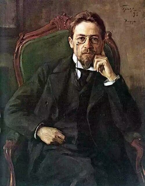 И. Браз "Портрет писателя Антона Павловича Чехова", 1898 г. 