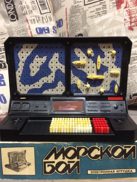Электронная игрушка «Морской бой». Источник: youla.ru@Роман М.