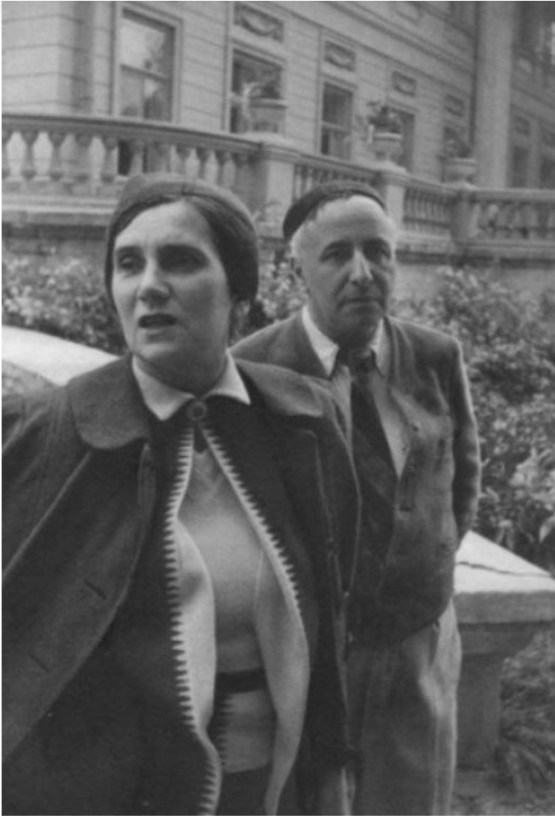 А. Г. Коонен и А. Я. Таиров