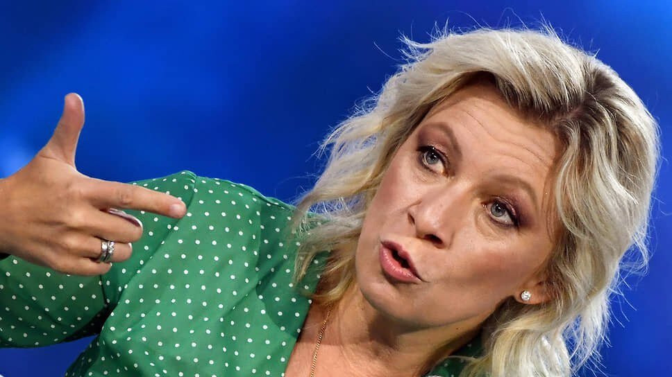 Фронтвумен МИД Захарова. Фото взято из открытого доступа в Интернете