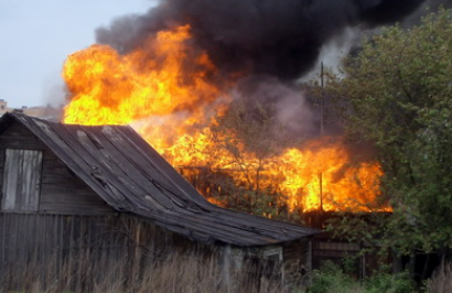 Фото из интернета (сгорел дом)