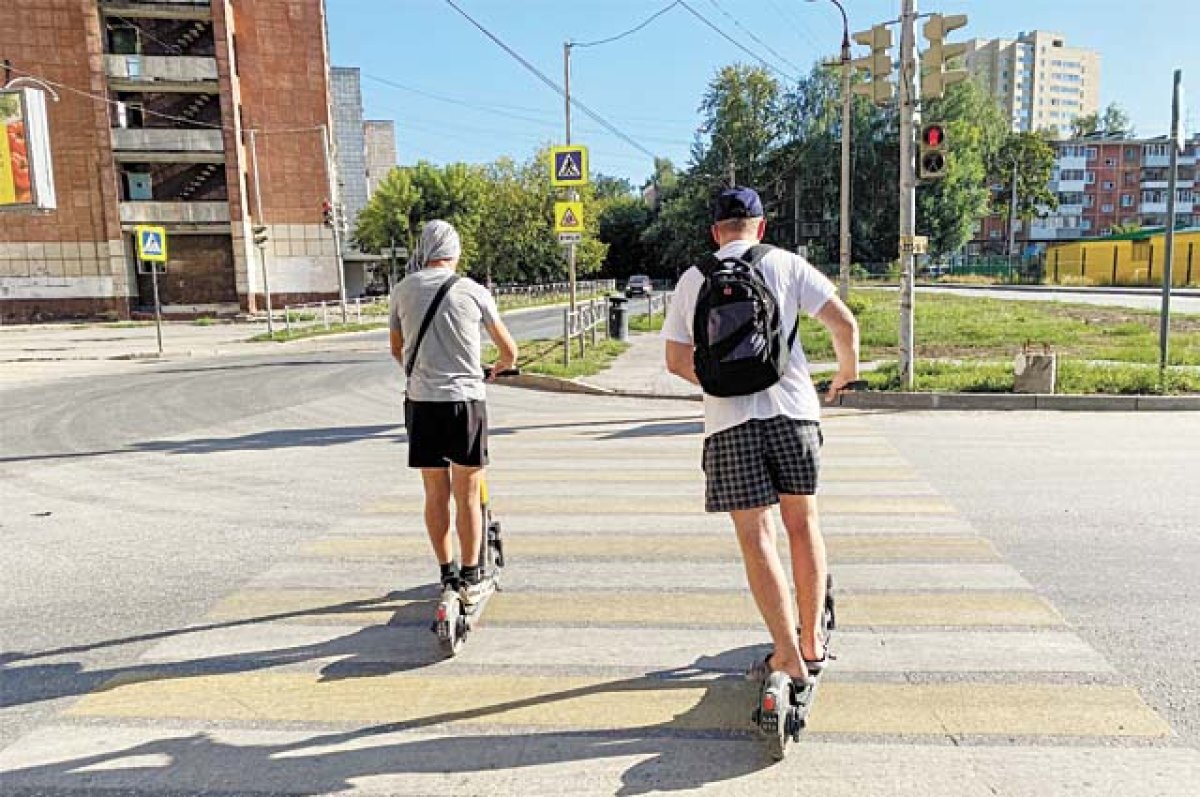    В Кемерове произошло первое ДТП с электросамокатом, где пострадал подросток