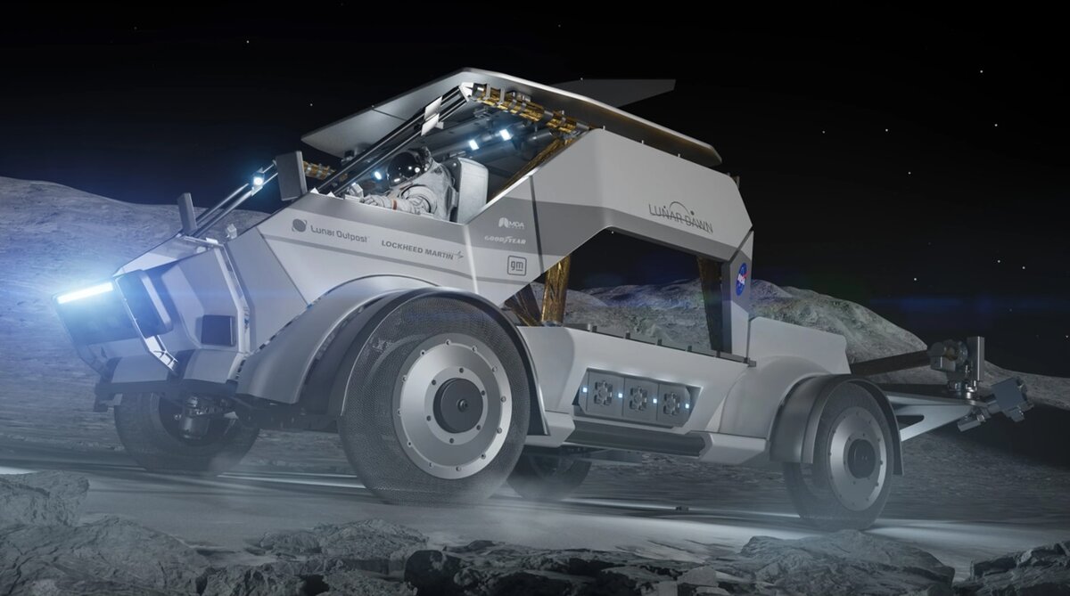 Концепт лунохода от Lunar Outpost  📷
