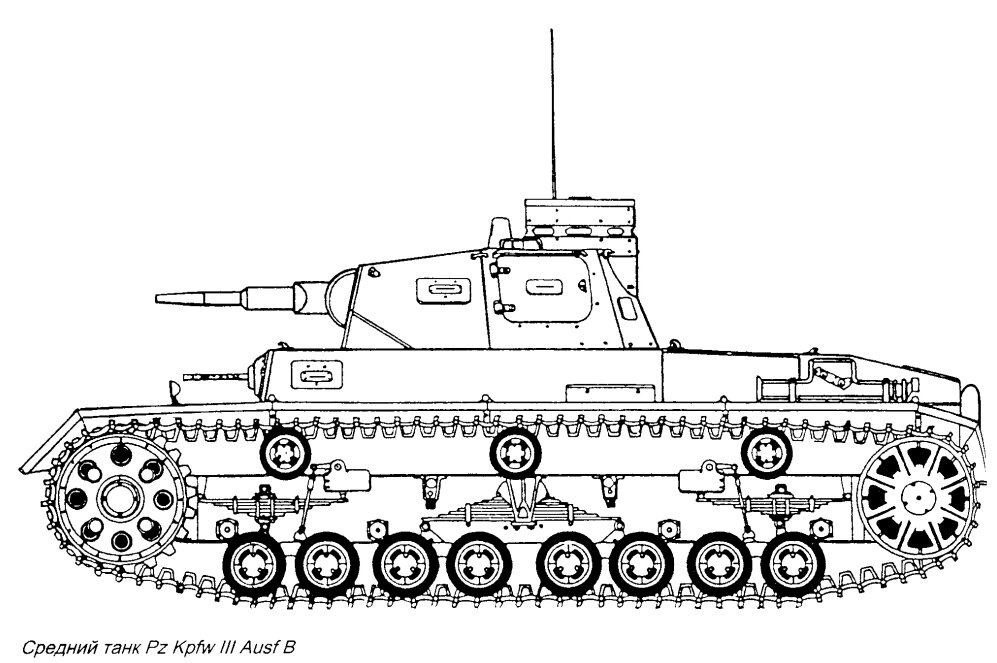 Чертеж танка панзер 3 Оружие Блицкрига: средний танк Pz Kpfw III. Стальные Саги: история военных подви