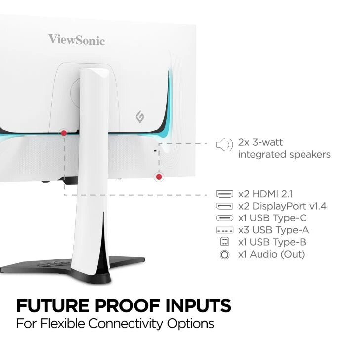 Интерфейсы ViewSonic OLED-монитор XG272-2K 