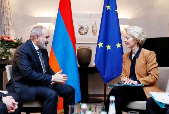    Никол Пашинян и Урсула фон дер Ляйен