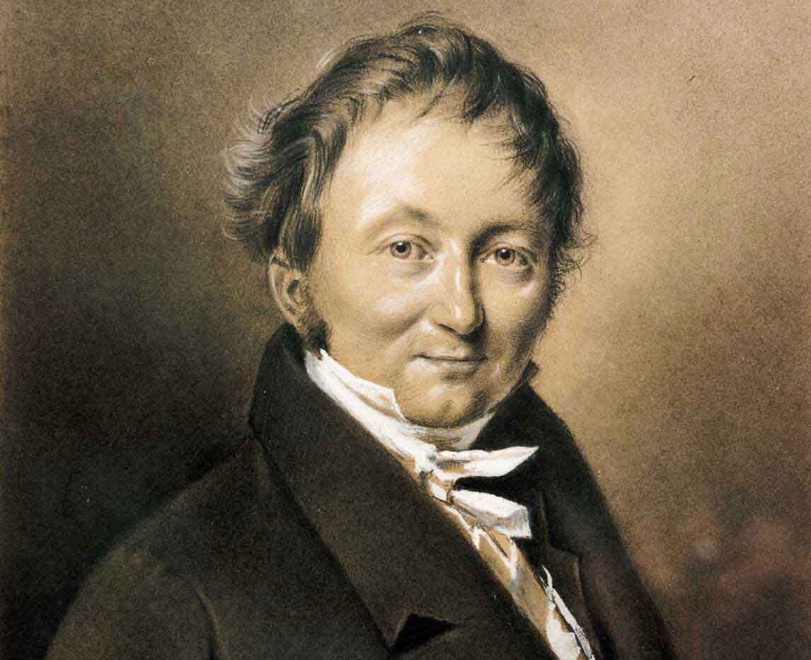 портрет Дреза работы неизвестного автора, 1820 год