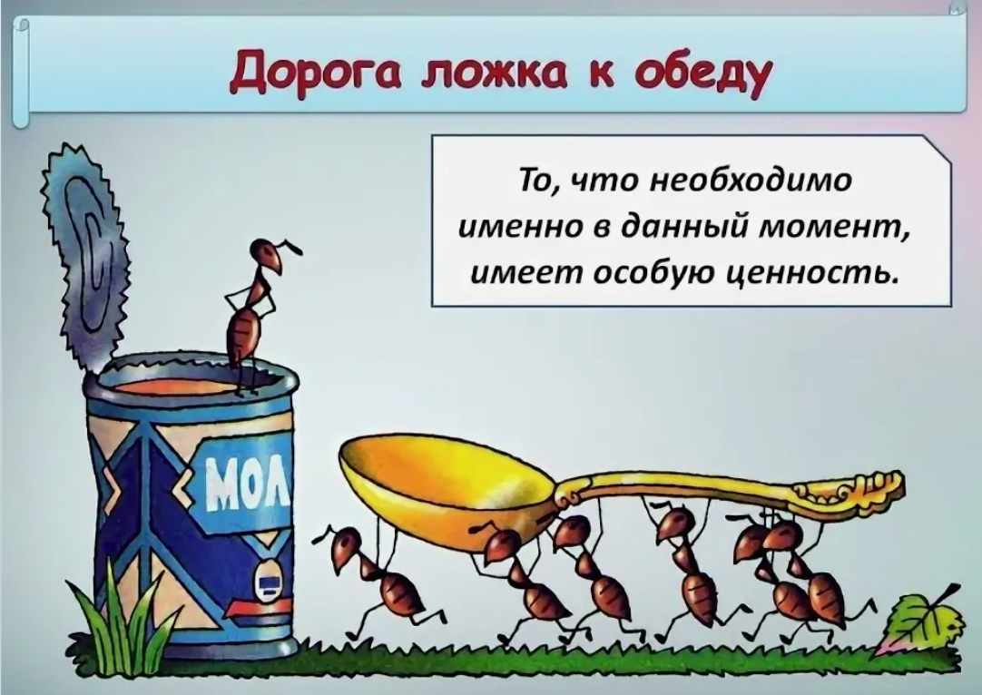 В какой пословице говорится о необходимости объективного отношения к одному из предметов туалета