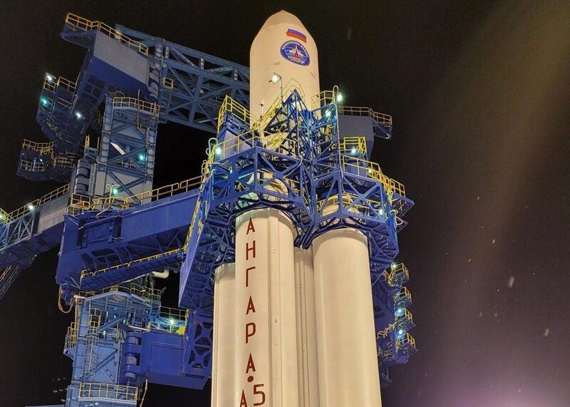 На фото: ракета-носитель «Ангара-А5» готова к старту. 2020 год. Источник: https://new-science.ru/wp-content/uploads/2020/12/75785-9.jpg