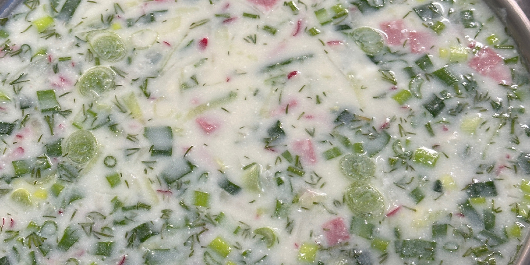 Домашняя окрошка. Любимый всеми рецепт!