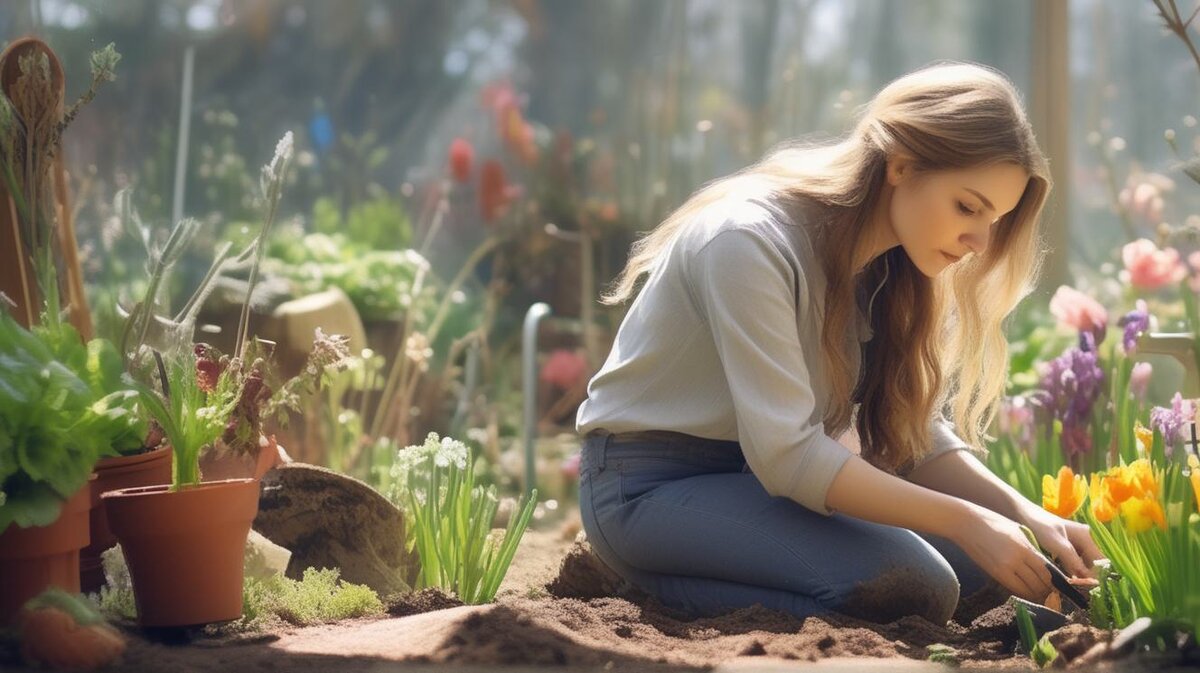 Уход за весенним садом