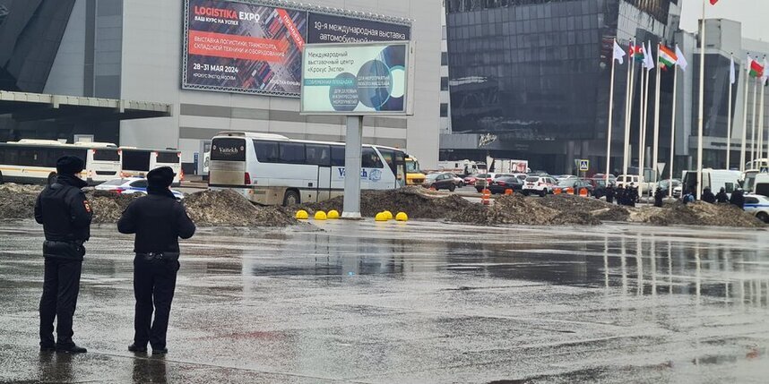    Последствия пожара в подмосковном Crocus City Hall. Агенство Москва.