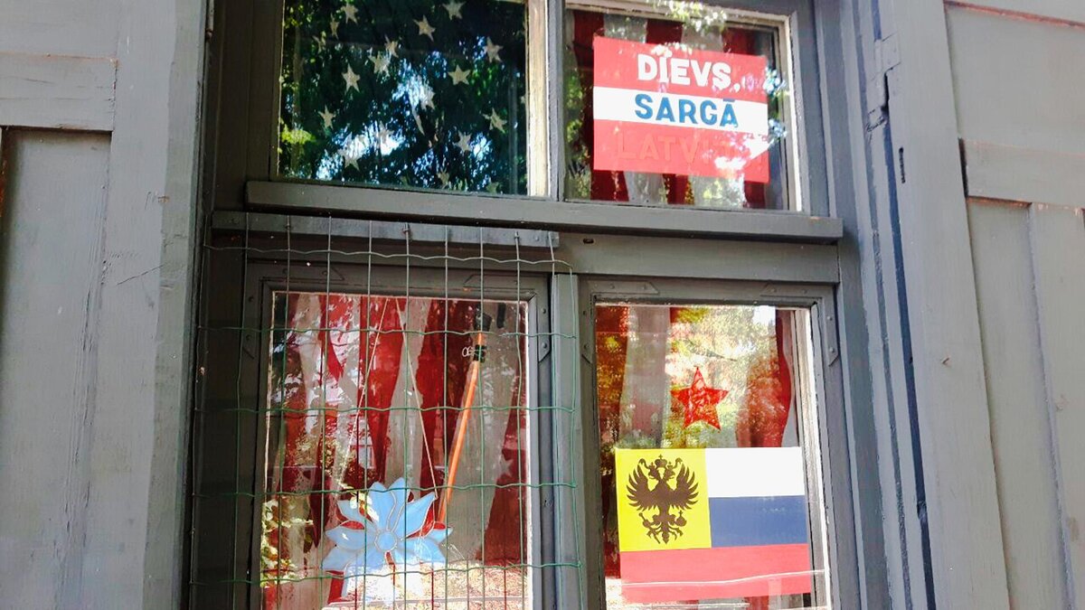 В окне квартиры Елены Крейле обвинение узрело уголовную статью / © Sputnik, из личного архива Елены Крейле