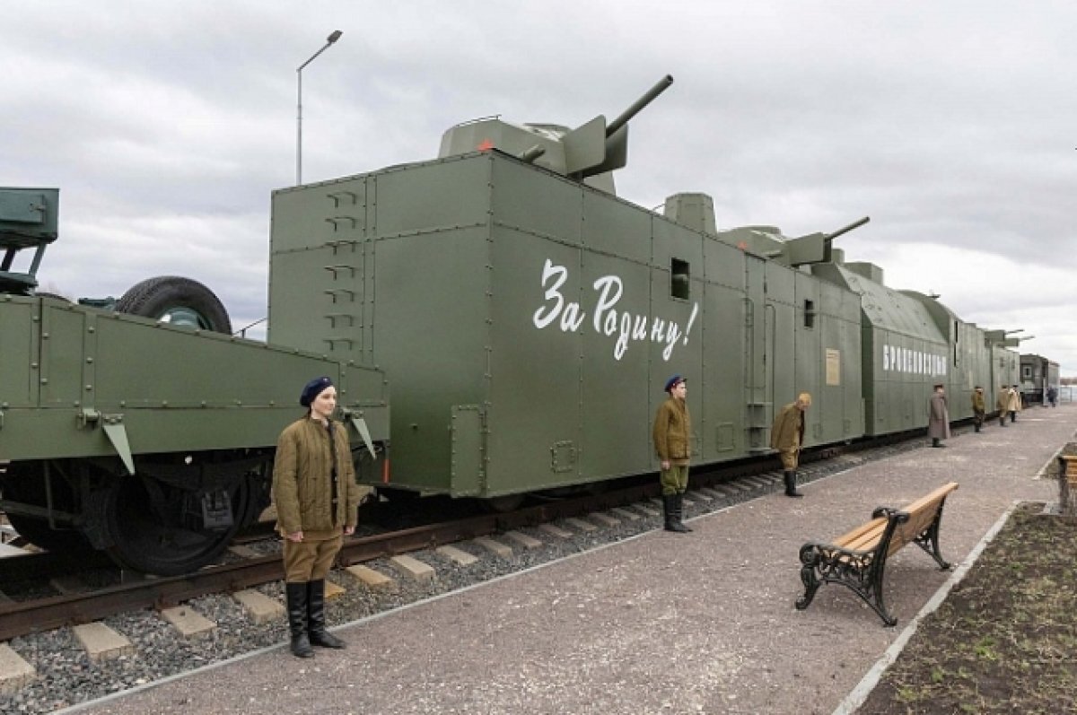    Музейный комплекс «Бронепоезд №16» открыли в Туле