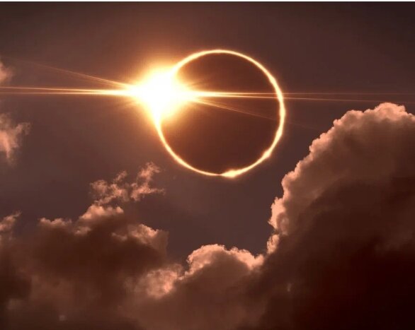 Затмение Солнца... 